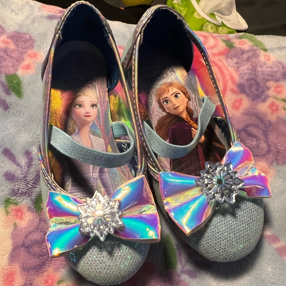 Anna and Elsa toddler shoes